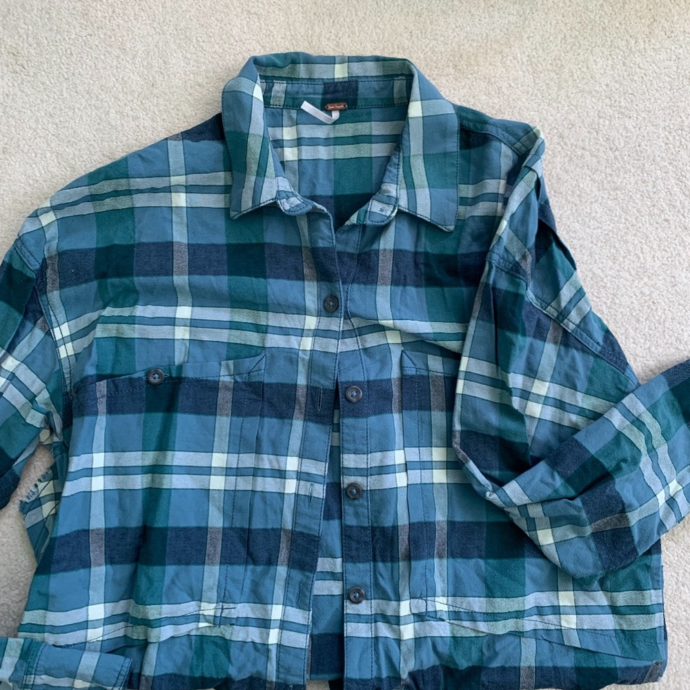 Free People Button Down